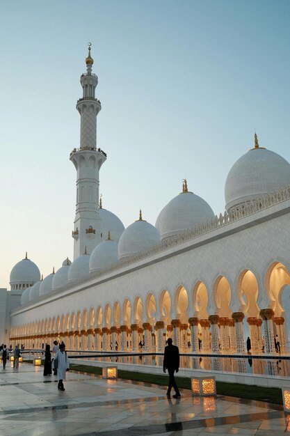 La mezquita del jeque Zayed