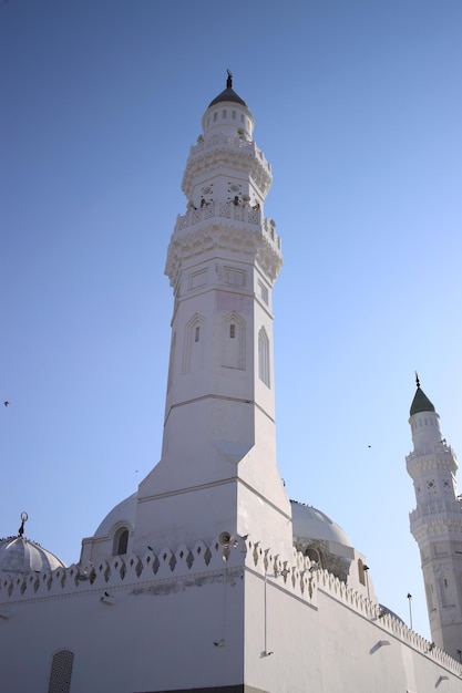 Mezquita Quba o Kuba, la primera mezquita que construyó en Medina, Arabia Saudita, el profeta Mahoma.