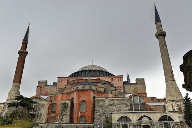 La mezquita de Santa Sofía en Estambul, Turquía