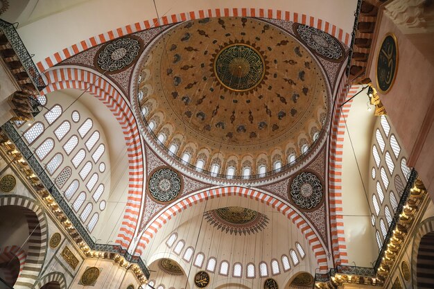 Mezquita de Suleymaniye en Estambul Turquía