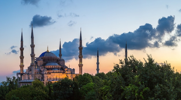 Mezquita del Sultán Ahmet en Estambul, Turquía