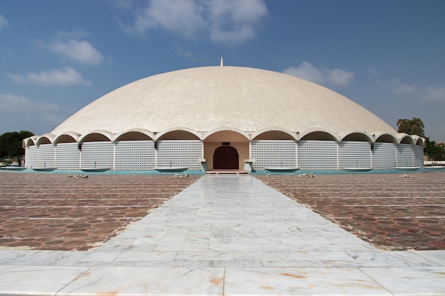 Mezquita Tooba en el centro de Karachi, Pakistán