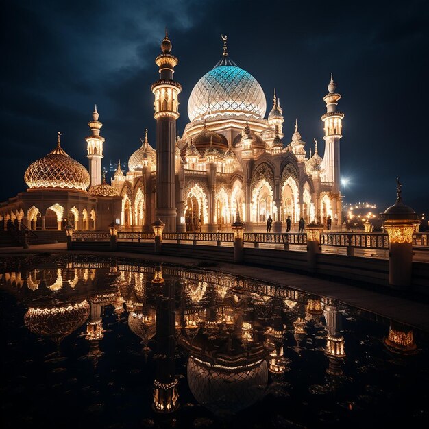 la mezquita el trasfondo islámico ramadán