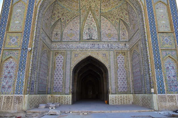 Mezquita Vakil en la ciudad de Shiraz, Irán