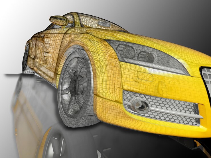 Foto mi propio diseño de coche en 3d