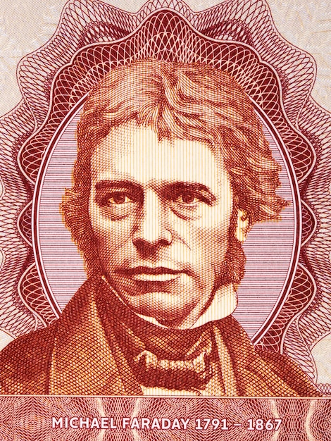 Michael Faraday um retrato do dinheiro