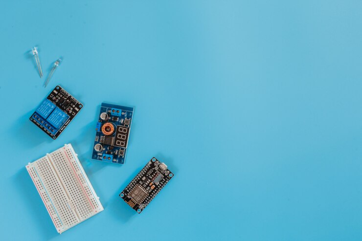 Foto microcontrolador iot nano electronic board