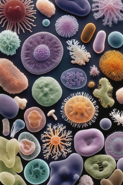 Foto microorganismos