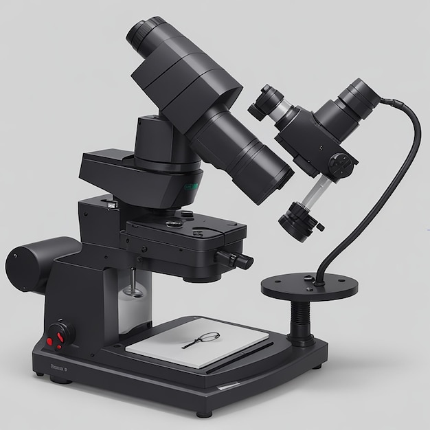 Microscópio gerado por inteligência artificial