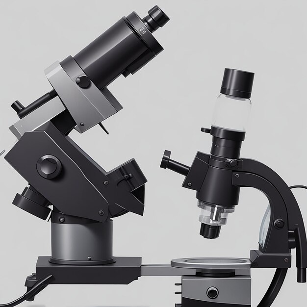 Microscópio gerado por inteligência artificial