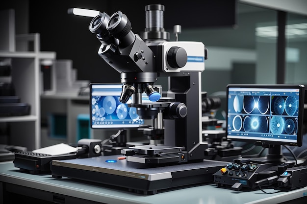 Microscopio con sistema de inspección digital para la inspección óptica moderna