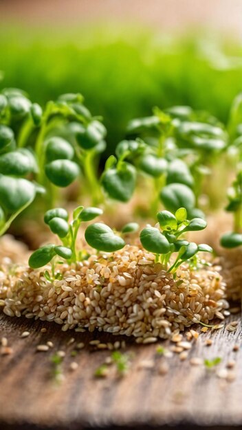 Los microvegetales generan alimentos frescos y saludables generados con IA