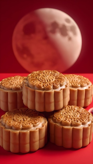 Foto midautumn festival moon cake pictures