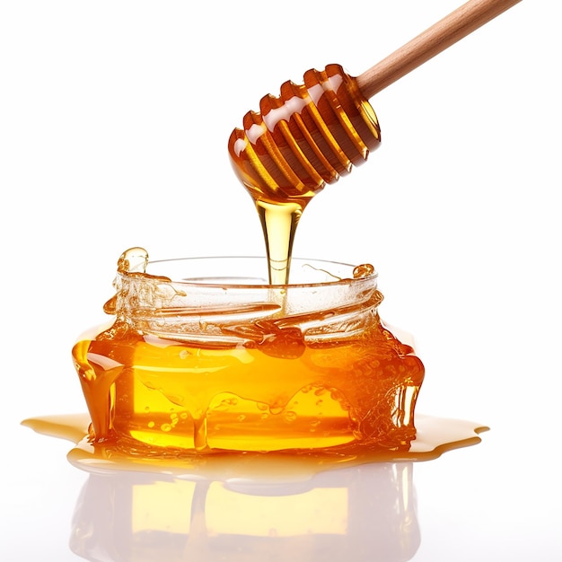 Miel en un tarro