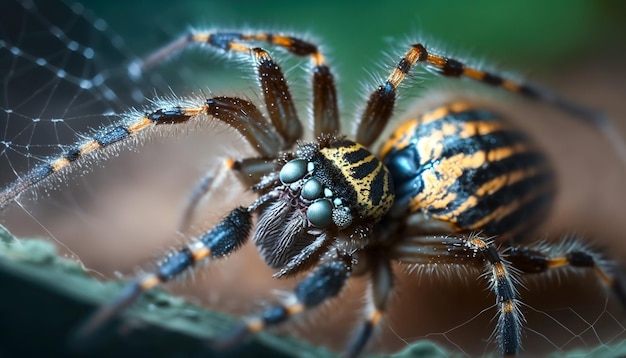 Migale Mygalomorphae ou mygalomorphs são uma infraordem de aranhas Generative AI