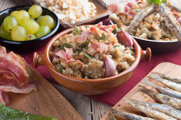 Migas comida tradicional en españa