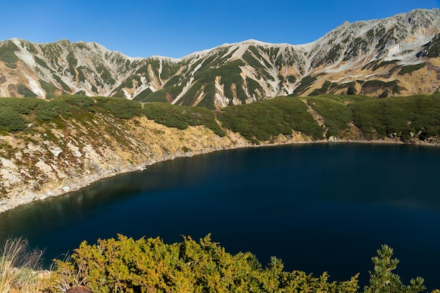 Mikuri-Teich in Tateyama in Japan