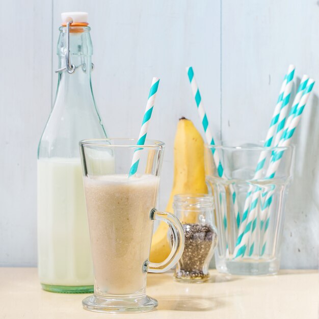 Milch-Bananen-Smoothie