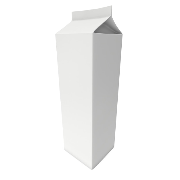 Milch- oder Saftbox 3d