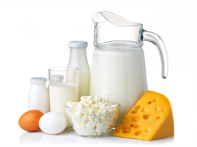 Milch- und Proteinproduktkonzept