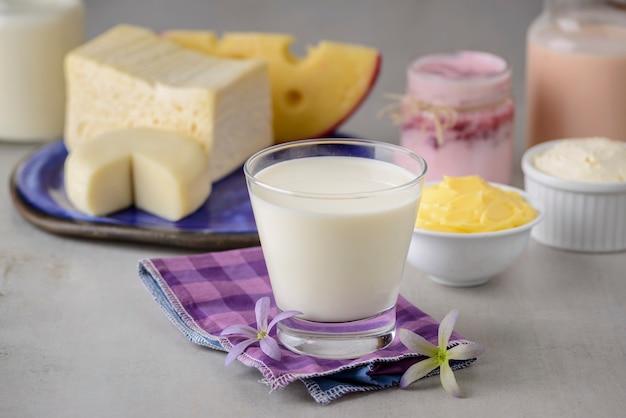 Milchprodukte Milch und Derivate