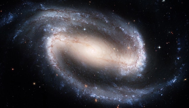 Foto milchstraße raum und spiralförmige sterne im universum auf schwarzem hintergrund mit lichtmuster und sonnensystem leuchten galaxie unendlichkeit und planeten im kosmos mit nebel leuchten dunkler himmel und farbe in der luft- und raumfahrt