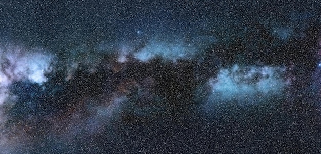 Milchstraße, schöner Nachthimmel, Weltraumhintergrund