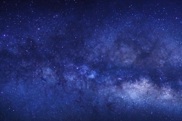 Milchstraßengalaxie Langzeitfotografie mit Körnern