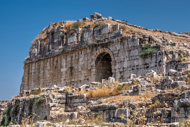Milet alte Stadt und Theater in der Türkei