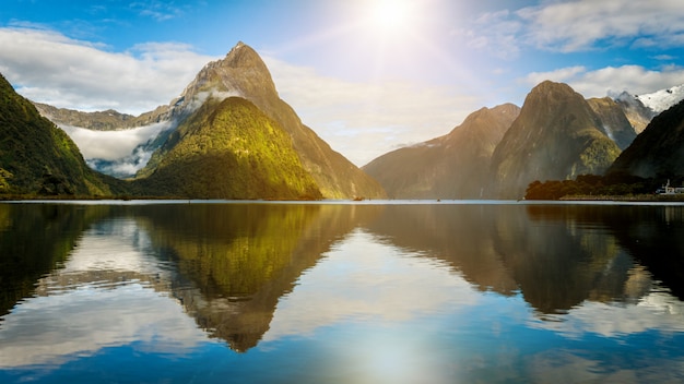 Milford Sound in Neuseeland