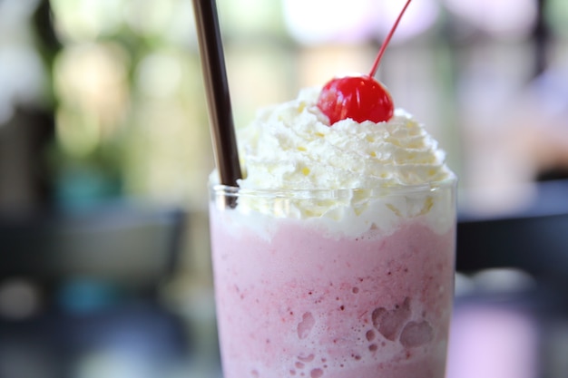 Milkshake de morango