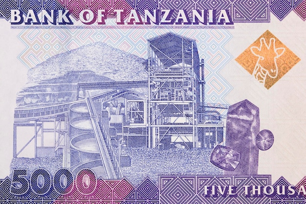 Mina de oro Geita de dinero de Tanzania