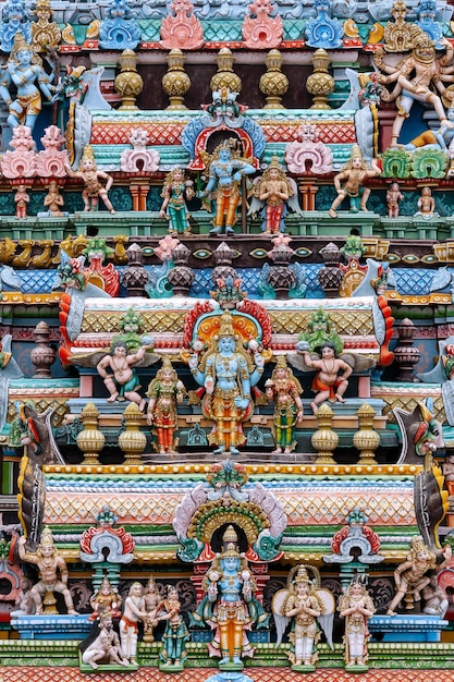 Minakshi Sundareshvera Hindu-Tempel Madurai Indien