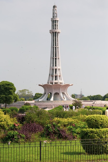 Minarepakistan Tower Pakistan Monument, Lahore, Pakistán