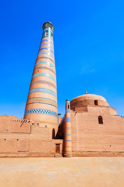 Minarete de Islam Khodja en Itchan Kala Khiva