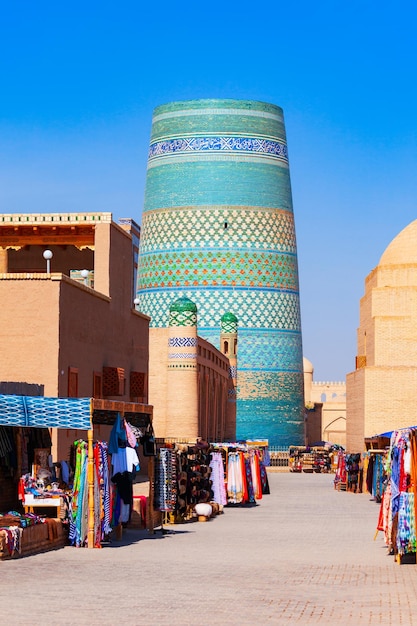 Minarete menor de Kalta em Itchan Kala Khiva