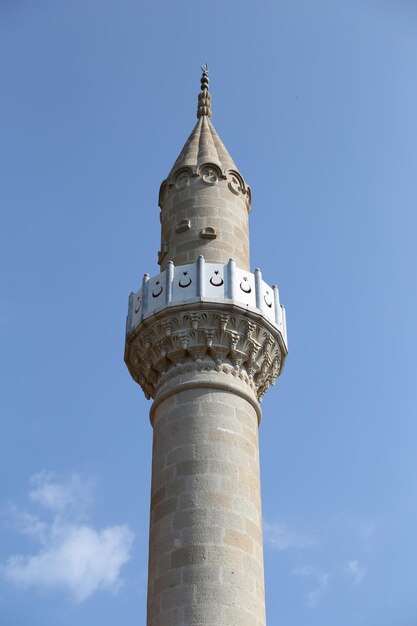 Minarett der Schlossmoschee von Bodrum