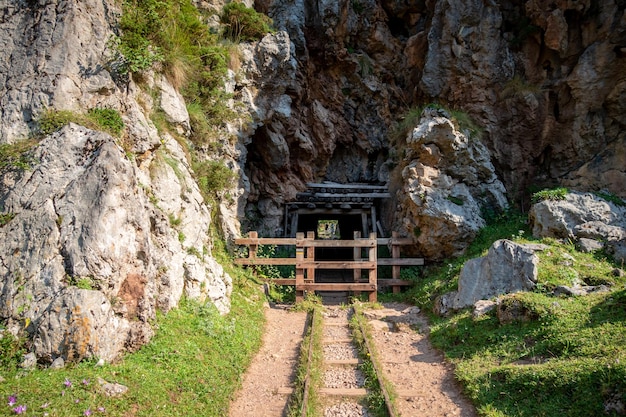 Minas de Buferrera Mina de Buferrera en Picos de Europa Asturias España