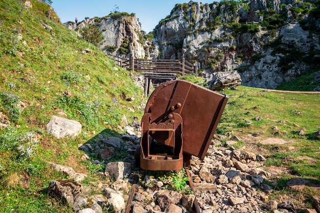 Minas de Buferrera Mina de Buferrera en Picos de Europa Asturias España