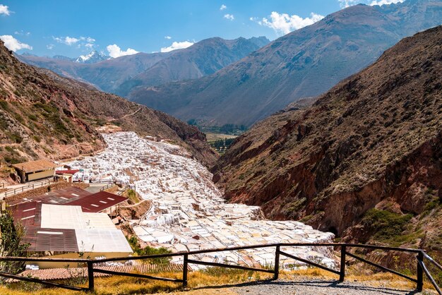 Minas de sal de maras no peru