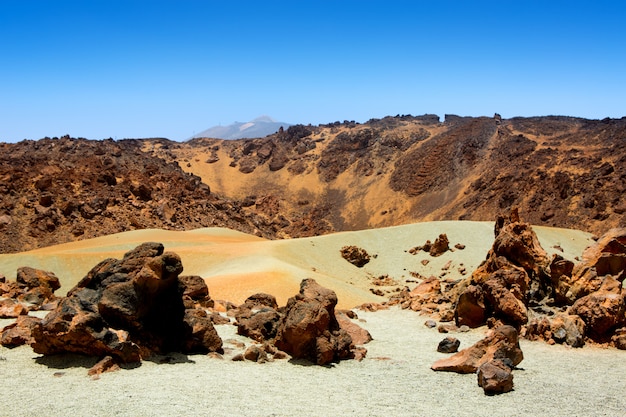 Minas de san josé no parque nacional do teide