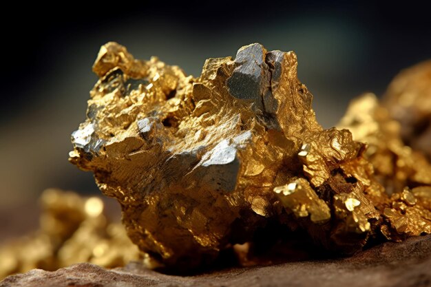 Minería de pepita de oro Generar ai