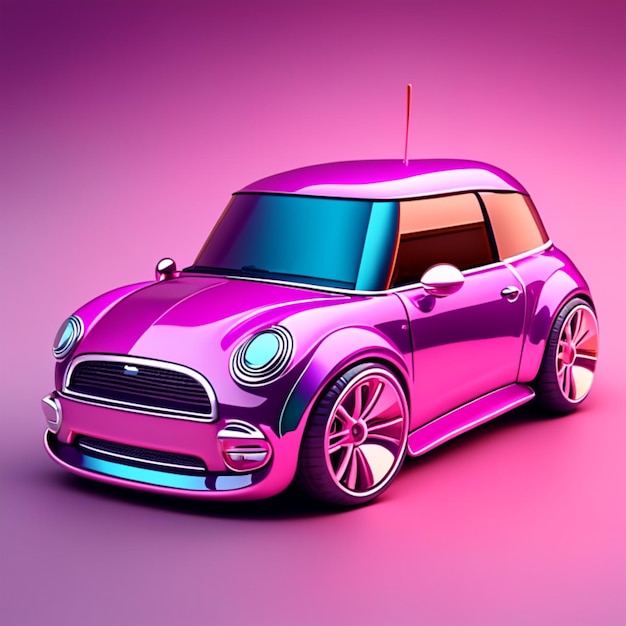 Mini-Auto ai-Auto süßes Auto Sportwagen