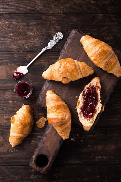 Mini croissants frescos