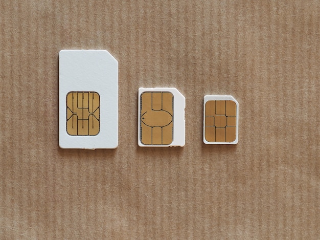 Mini micro e nano sim