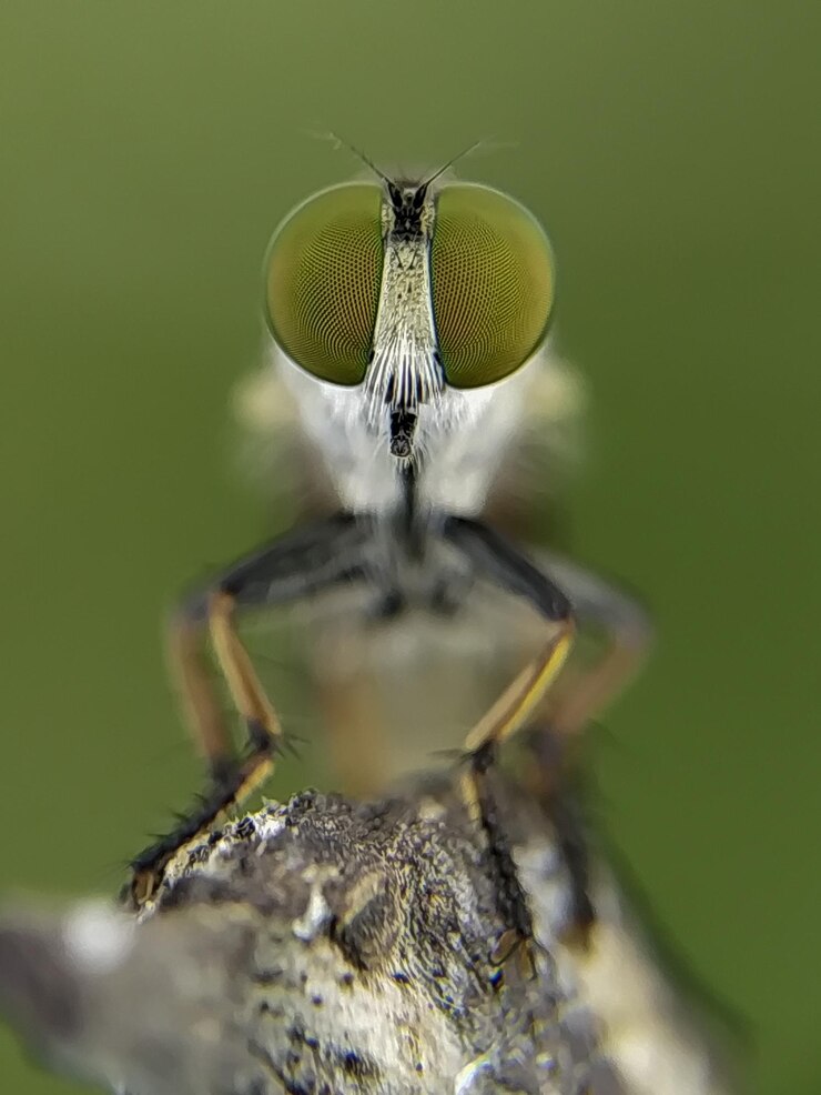 Foto mini-mosca de ladrão de perto.