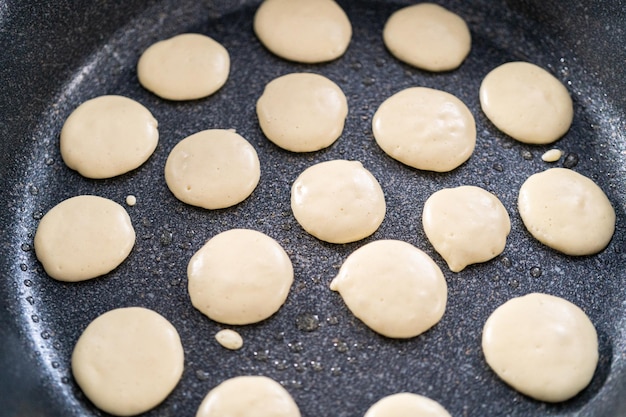 Mini panqueques de cereal