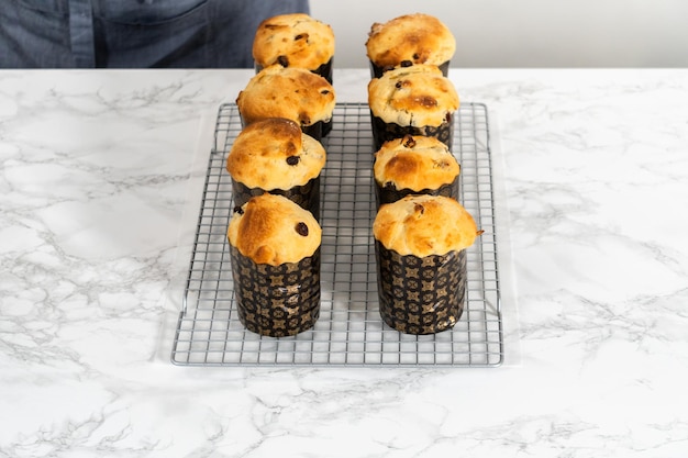 Mini Pão de Páscoa Kulich