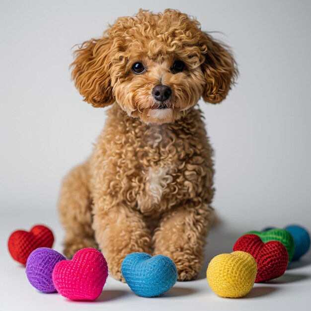 mini poodle de brinquedo