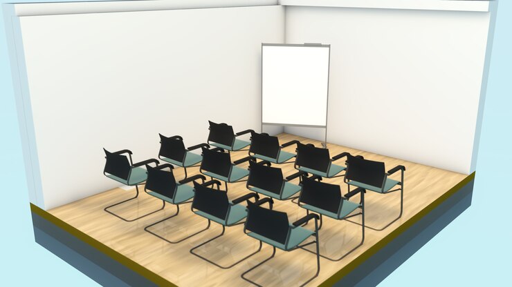 Foto mini sala de treinamento